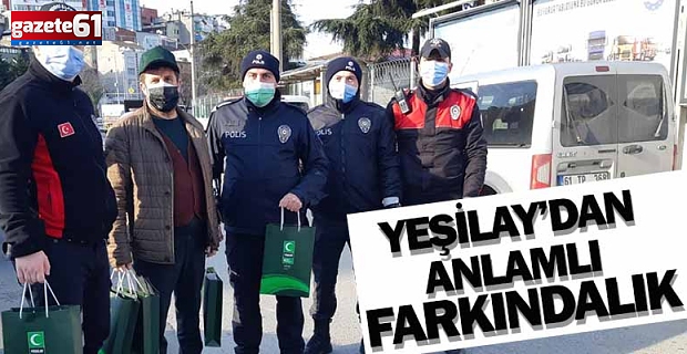 Yeşilay’dan Polise Ziyaret