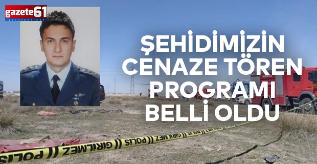 Şehidimizi cenaze tören programı belli oldu