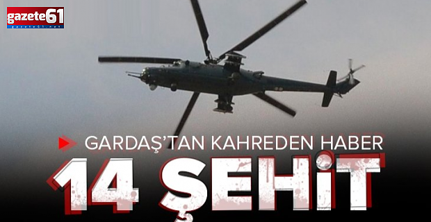 Azerbaycan'da düşen askeri helikopterden kahreden haber