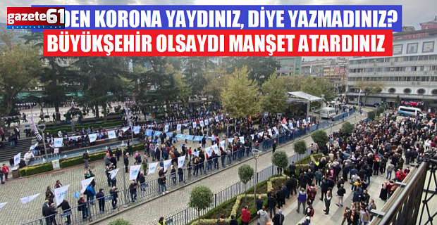 NEDEN KORONA YAYDINIZ DİYE YAZMADINIZ?