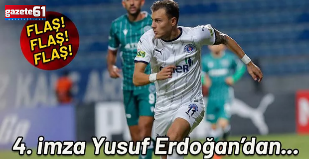 Trabzonspor Yusuf Erdoğan'ı bitirdi!