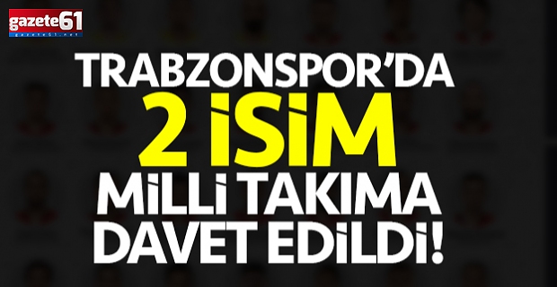 A Milli Takım aday kadrosu belli oldu! Trabzonspor'dan kim var?