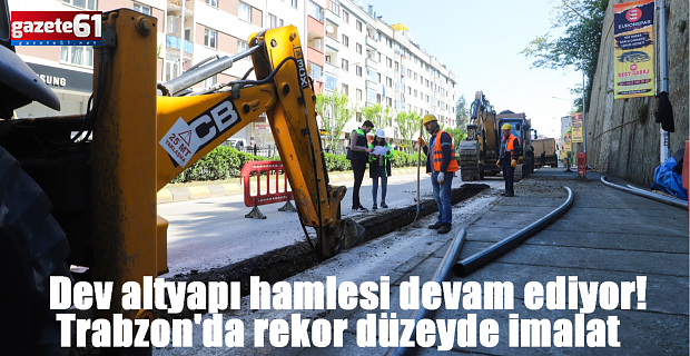 Trabzon'da rekor düzeyde imalat...