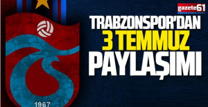 Trabzonspor'dan 3 Temmuz cevabı!