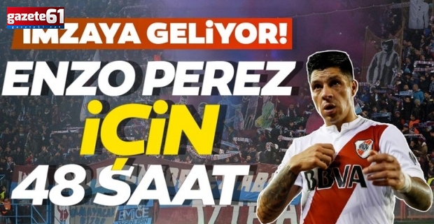 Enzo Perez  için 48 saat! Trabzonspor'a imzaya geliyor
