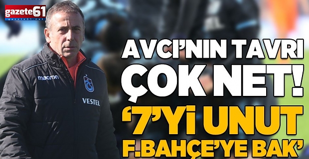 Abdullah Avcı Fenerbahçe'yi bekliyor! "7'yi unut..."