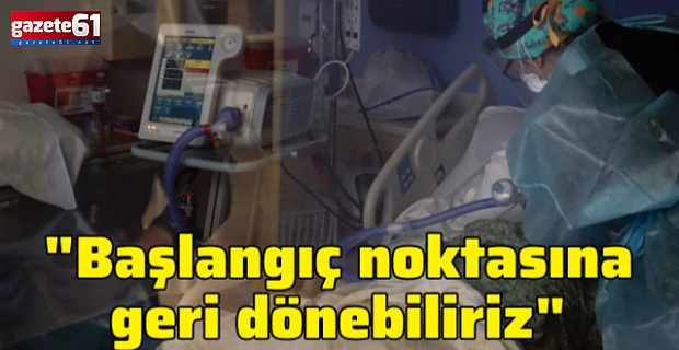 "Başlangıç noktasına dönebiliriz" açıklaması