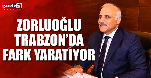 Büyükşehir Belediyesi Trabzon'da ilkleri gerçekleştiriyor!