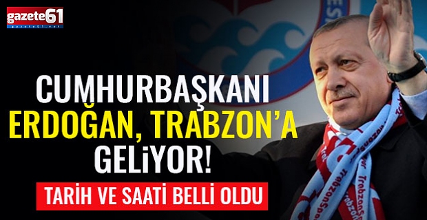 CUMHURBAŞKANI ERDOĞAN YARIN GELİYOR