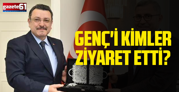 Genç'i kimler ziyaret etti?
