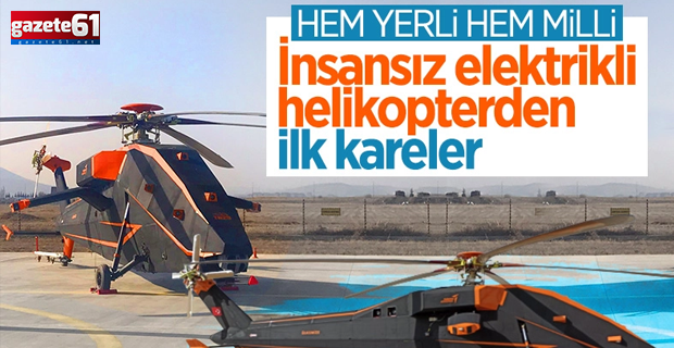 İnsansız helikopterimiz T629 ilk kez görücüye çıktı