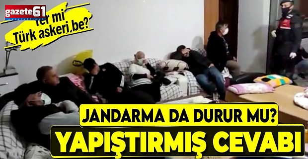 Jandarmadan kumar baskını!