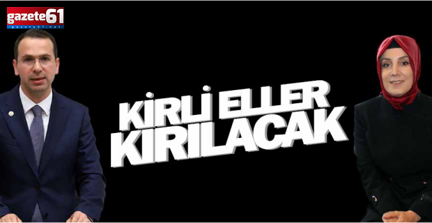 Kirli eller kırılacak