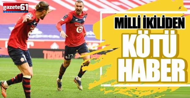 Milli ikiliden kötü haber