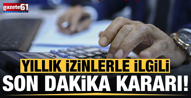 Sözleşmeli kamu personellerinin yıllık izinleri devredilecek
