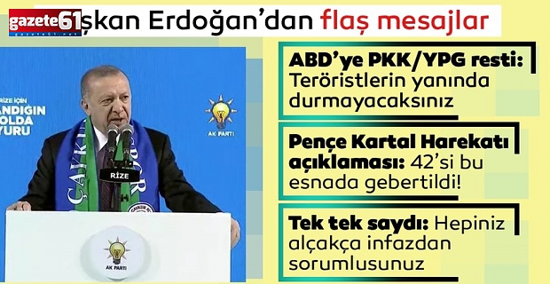 Terör örgütünün başını ezmek boynumuzun borcu