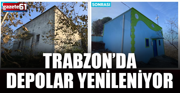 Trabzon Büyükşehir içme suyu depolarını modern hale getirdi!