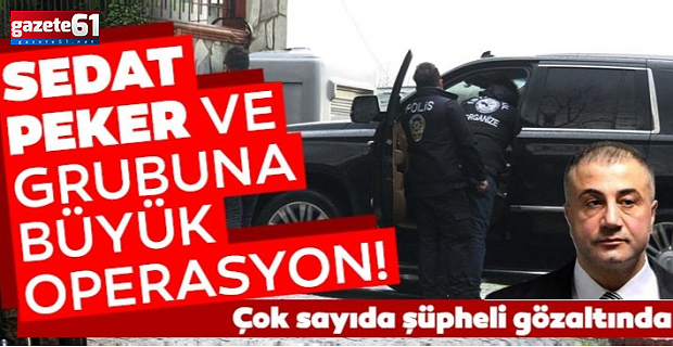 Trabzon'da bir gözaltı