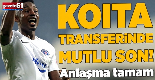 Trabzonspor'da Koita Tamam!