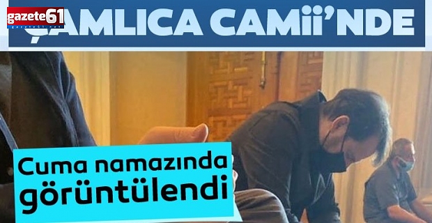 Berat Albayrak cuma namazını Çamlıca Camii'nde kıldı