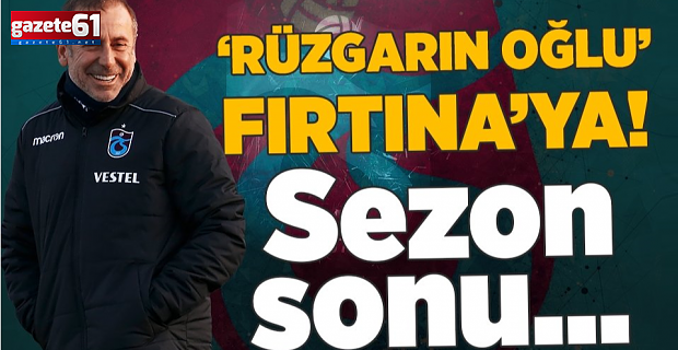 'Rüzgarın oğlu' Trabzonspor'a! Sezon sonu...