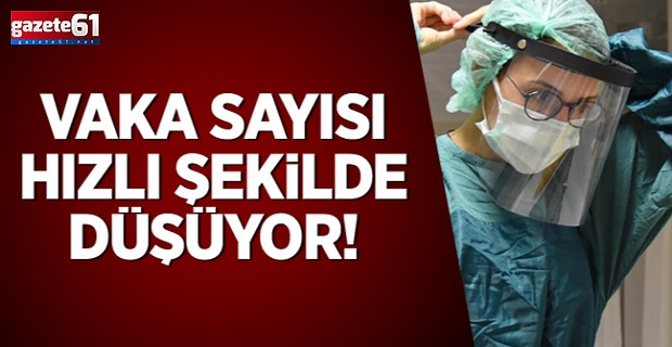 Trabzon'da vaka sayısı hızla düşüyor!