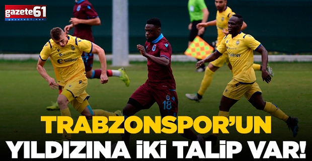 Trabzonspor'un yıldızına 2 talip!