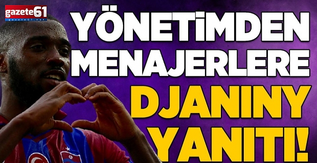 Trabzonspor'un Djaniny için teklifi bekliyor