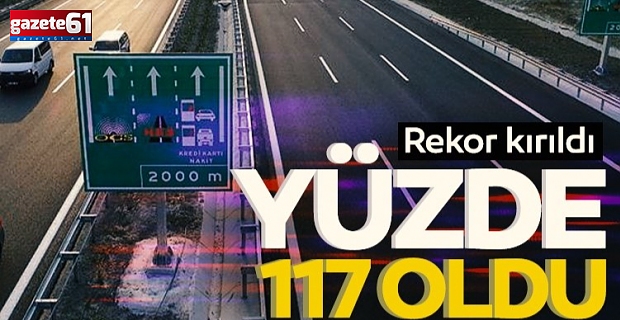 Osmangazi Köprüsü ve İzmir-İstanbul Otoyolu'nda geçiş rekoru kırıldı
