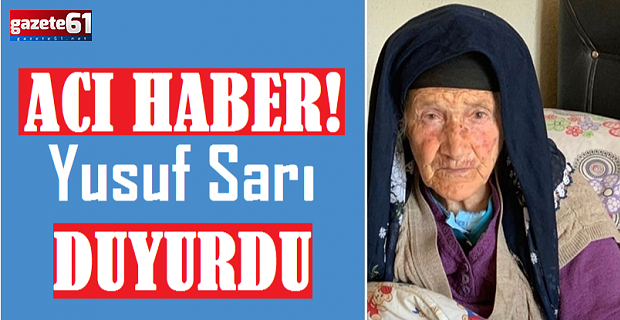 Trabzonsporlu futbolcu Yusuf Sarı’nın acı günü!