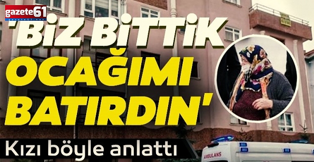 80 yaşındaki eşini 38 yerinden bıçaklayan kadın hakim karşısına çıktı