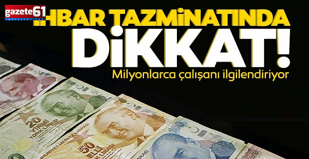 İhbar tazminatına hak kazanmak için kaç gün çalışmak gerekli?