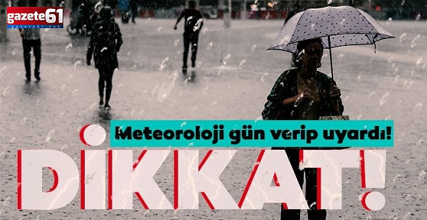 Meteoroloji'den 16 kent için hafta sonu uyarısı! Kuvvetli yağış geliyor