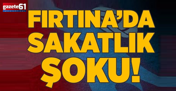 Trabzonspor'da Koita'dan Kötü Haber