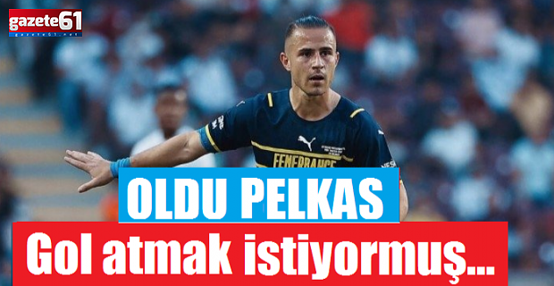 Gol atmak istiyormuş...
