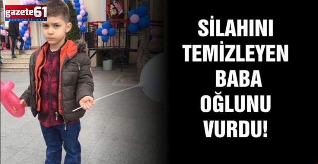 Acı olay yaşandı! Silahını temizlerken oğlunu vurdu