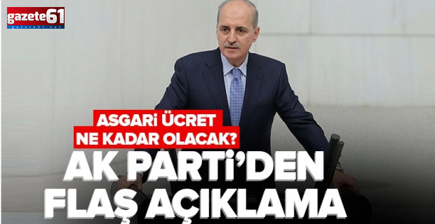 Asgari ücret açıklaması