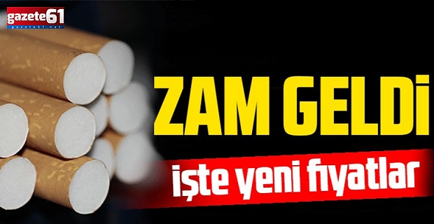 SİGARAYA ZAM GELDİ