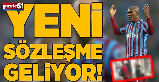 Trabzonspor'da Nwakaeme'ye yeni sözleşme geliyor!