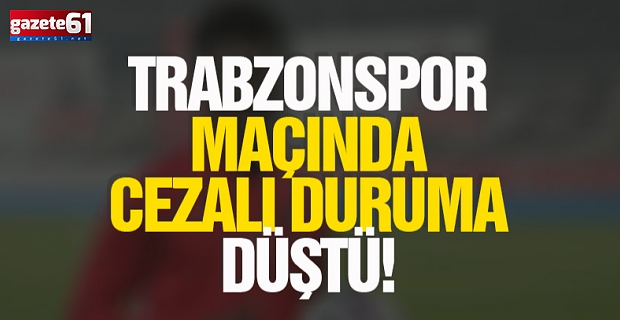 Giresunspor'da Pelupessy Trabzonspor maçında yok!