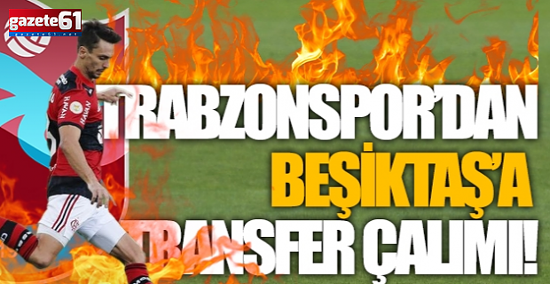 Trabzonspor'dan Beşiktaş'a Rodrigo Caio çalımı!