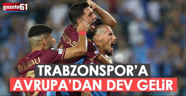 EN BÜYÜK GELİRİ TRABZONSPOR ELDE ETTİ