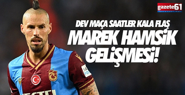 Trabzonspor'da Marek Hamsik gelişmesi