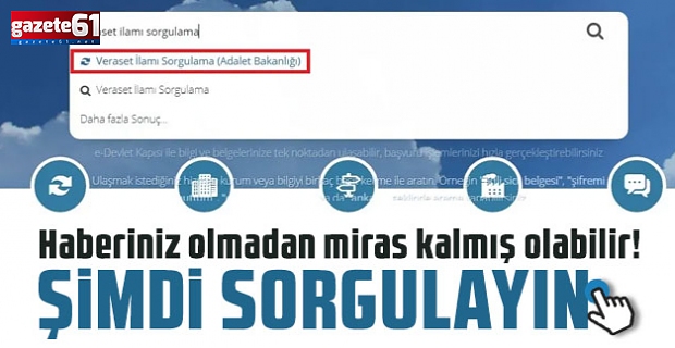 Haberiniz olmadan miras kalmış olabilir!