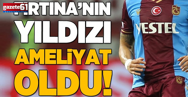 Trabzonspor'dan Marc Bartra’nın sağlık durumuyla ilgili açıklama!