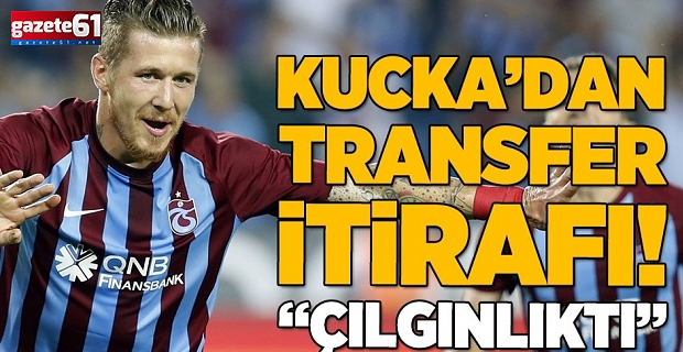 Juraj Kucka'dan Trabzonspor itirafı! "Bir çılgınlıktı"