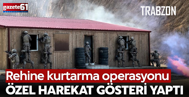 Özel Harekat Gösteri Yaptı... Rehine Kurtarma Operasyonu...