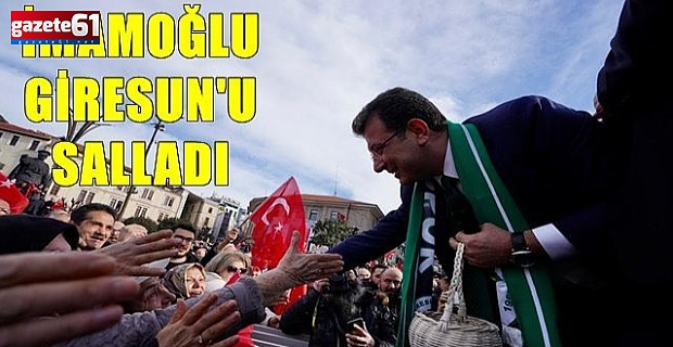 GİRESUN'U SALLADI!