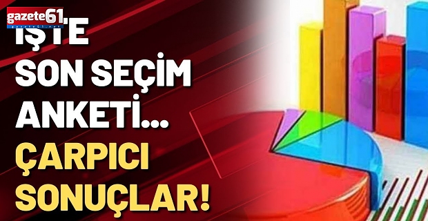 2023 seçimleri için son anket sonuçları