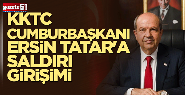 KKTC Cumburbaşkanı Ersin Tatar'a Londra'da saldırı girişimi